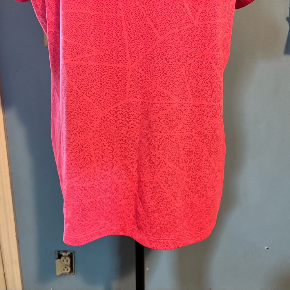 Under Armour, Neon Pink, V-Neck, Tee - Picture 3 of 7